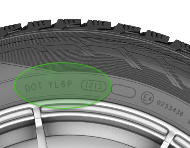 Code de date d’un pneu Où trouver la date de fabrication d’un pneu ? / Nokian Tyres